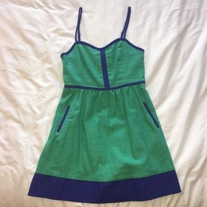 Urban Outfitters COPE Green and Purple Dress